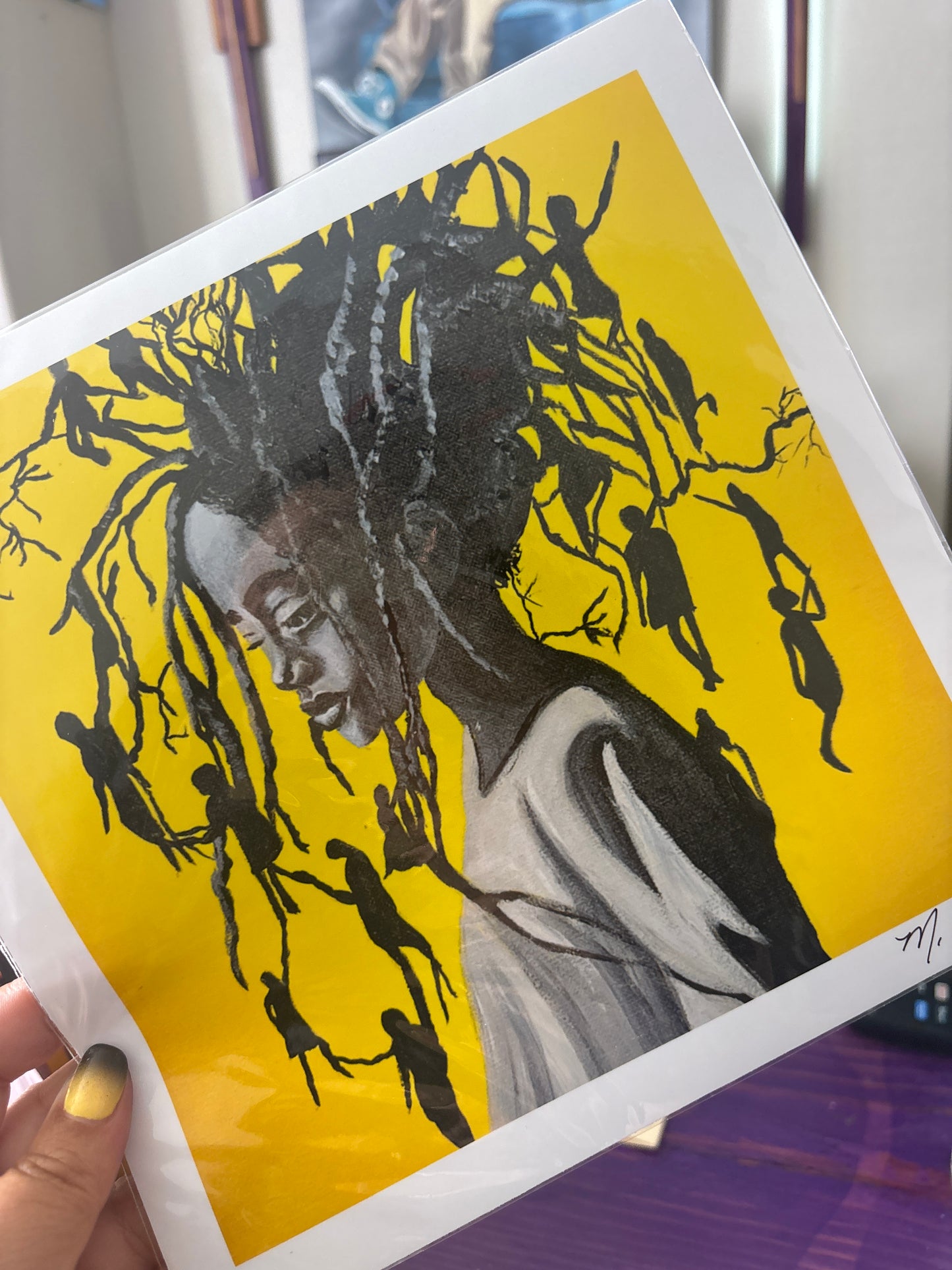 The Weight of Roots Art Print