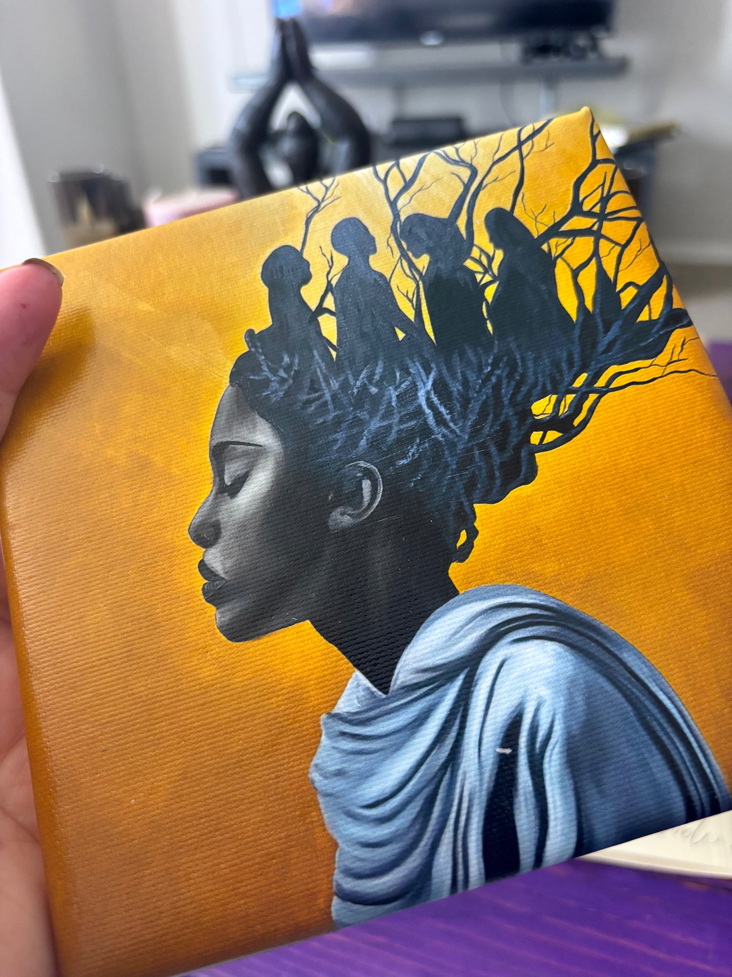 Ohemaa Canvas Print
