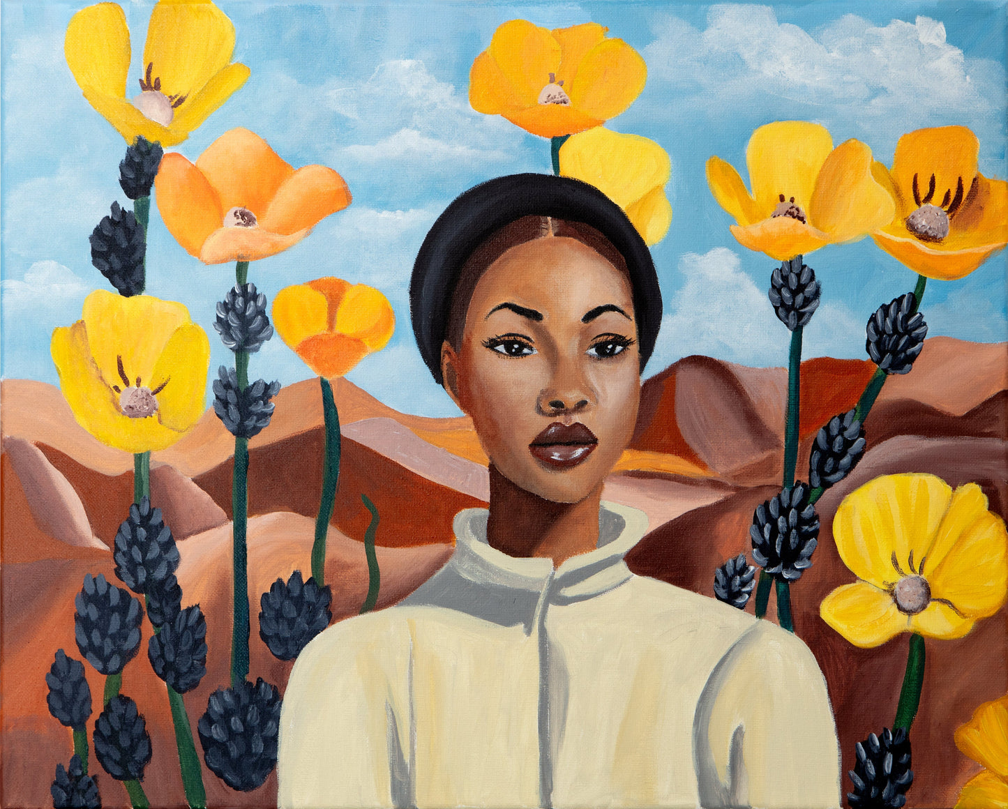 Original Acrylic Painting | African American Art | SoftHER | Softly |