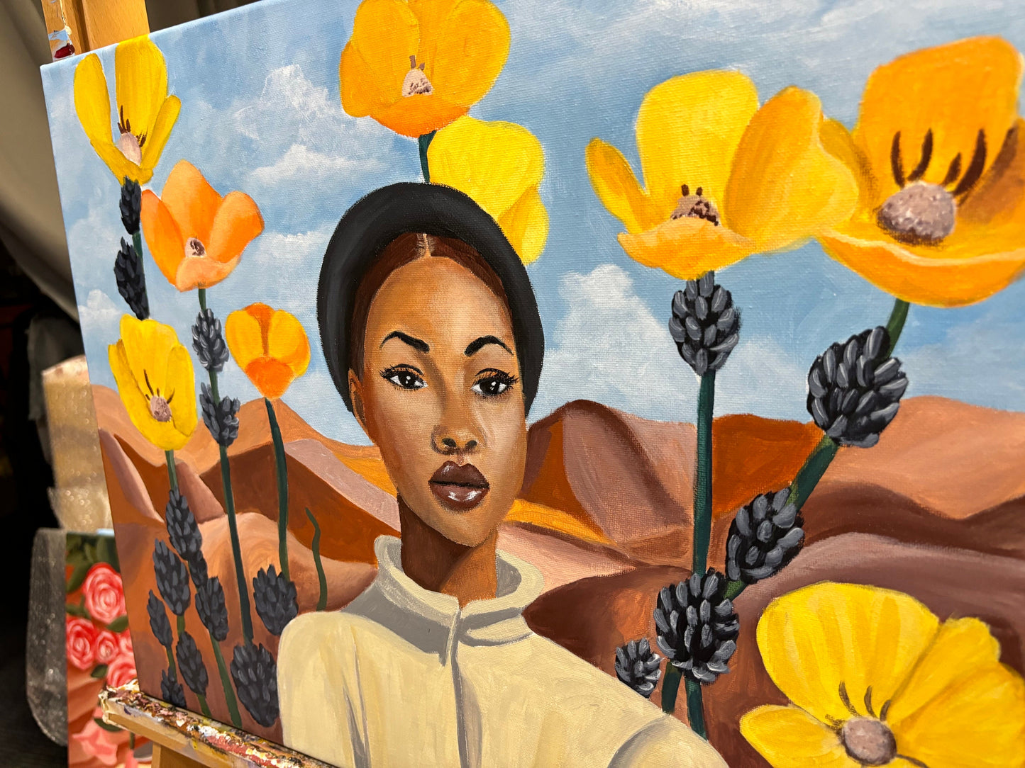 Original Acrylic Painting | African American Art | SoftHER | Softly |