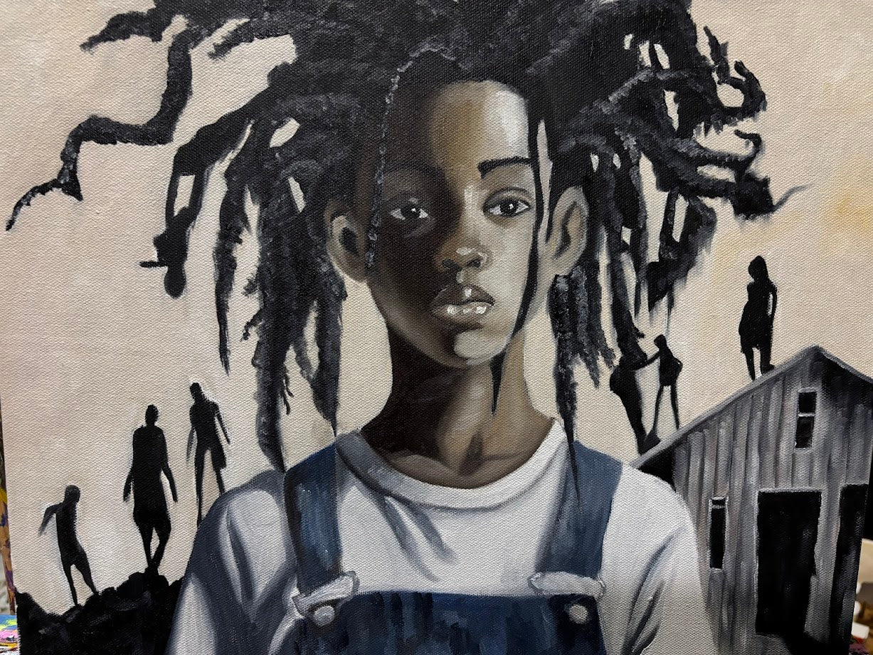 Son of The Quarters Original Oil Painting