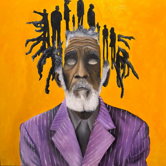 Bearer of Names Original Oil Painting