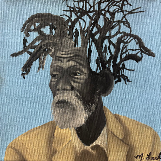 Generational Oil on 8x8 Gallery Wrapped Canvas