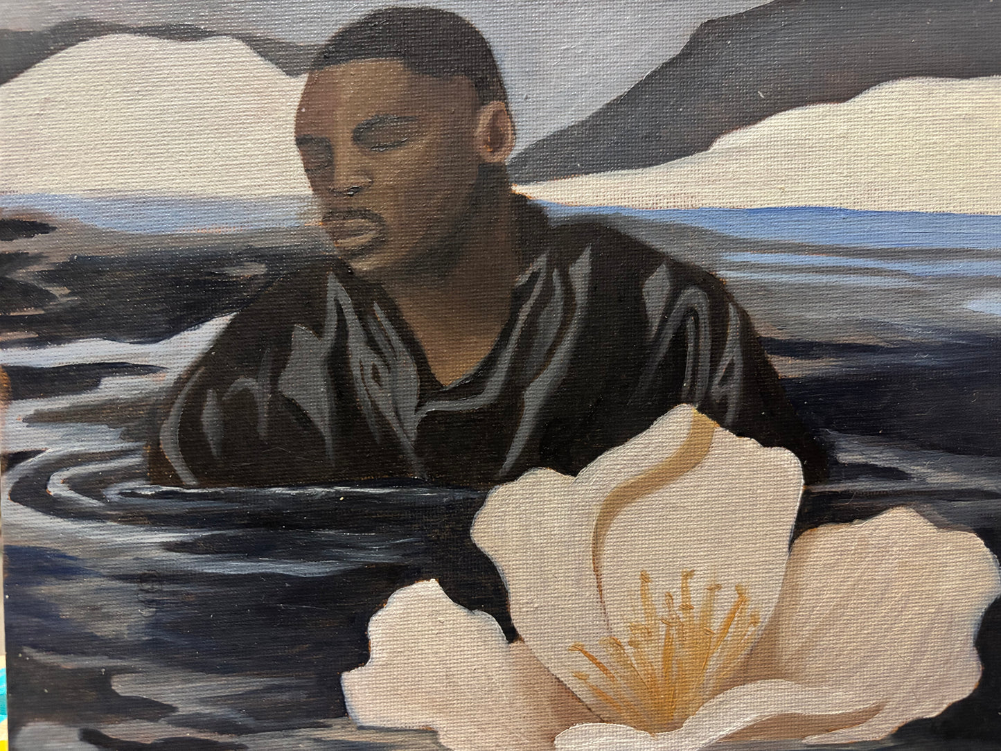 Lost Oil on 8x10 Canvas Panel