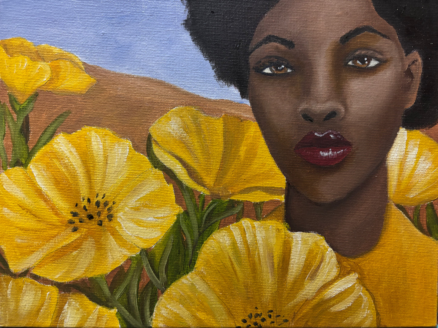 Amongst the Spirit Acrylic on 8x10 Canvas Panel