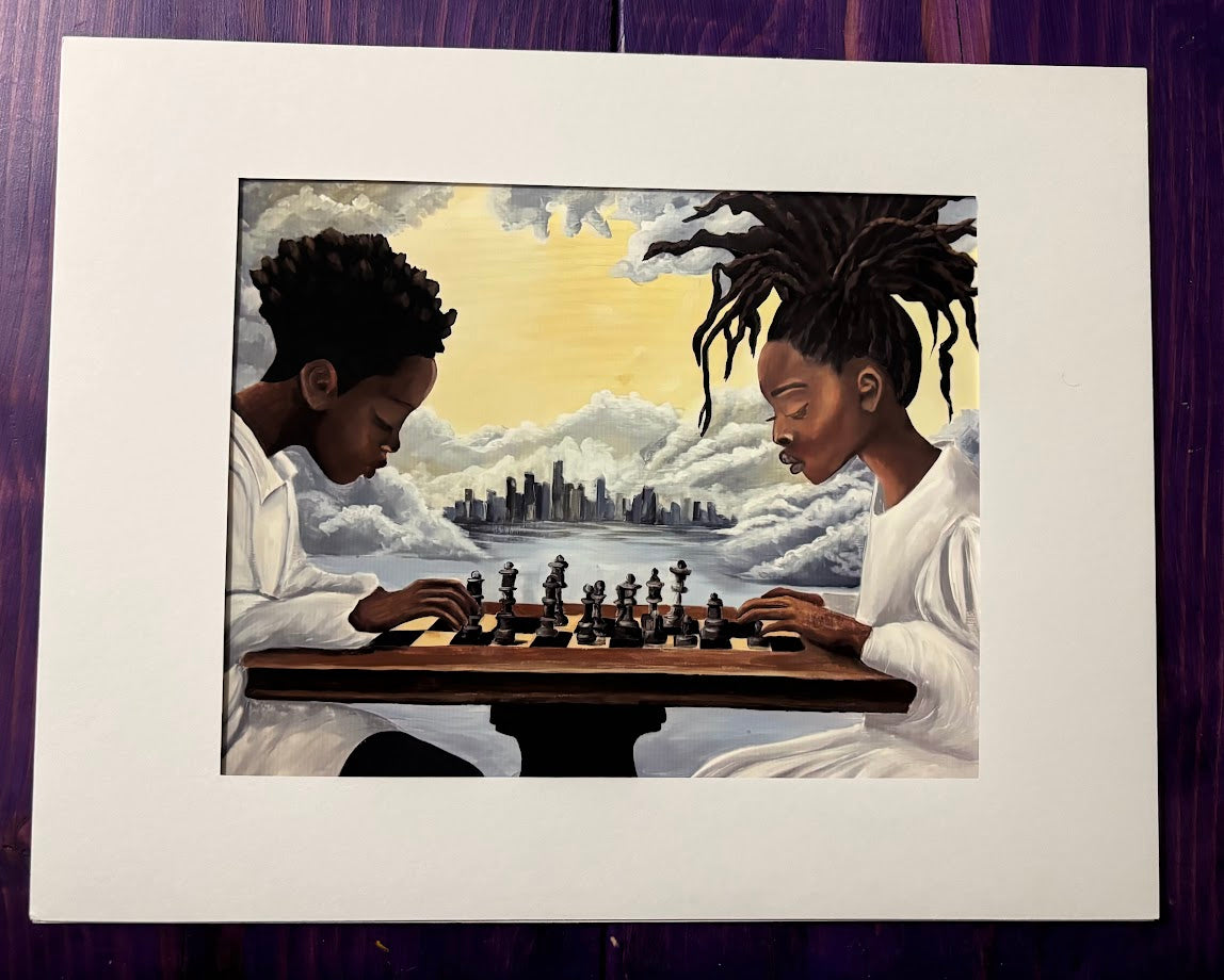 "Strategize" Art Print