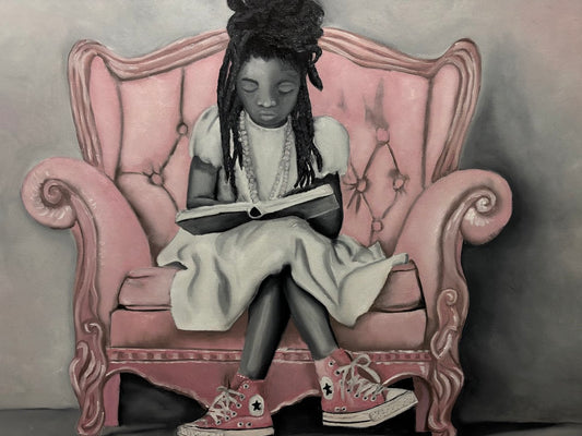 Between Original Oil Painting