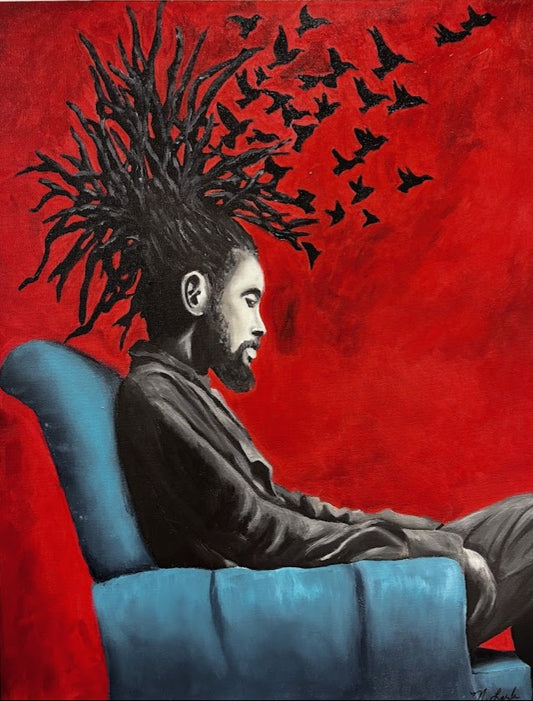 Silent Revolution Original Acrylic Painting